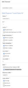 Edit Channel
